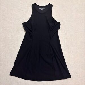 Outdoor Voices Black Athletic Exercise Tank Dress Women’s Size Medium